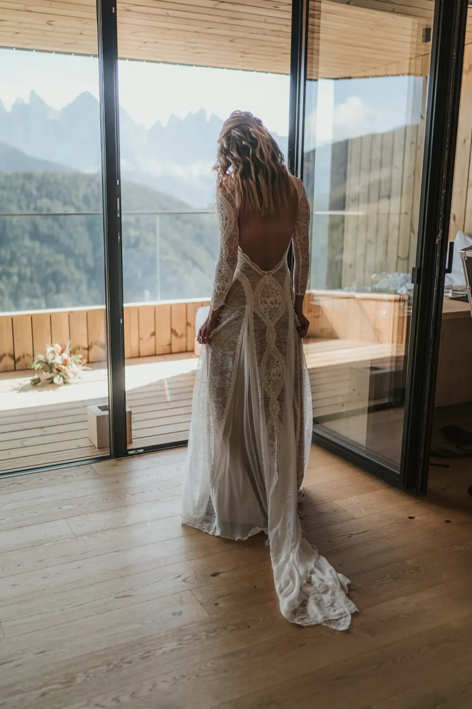 Adventure Helicopter Elopement in the Dolomites