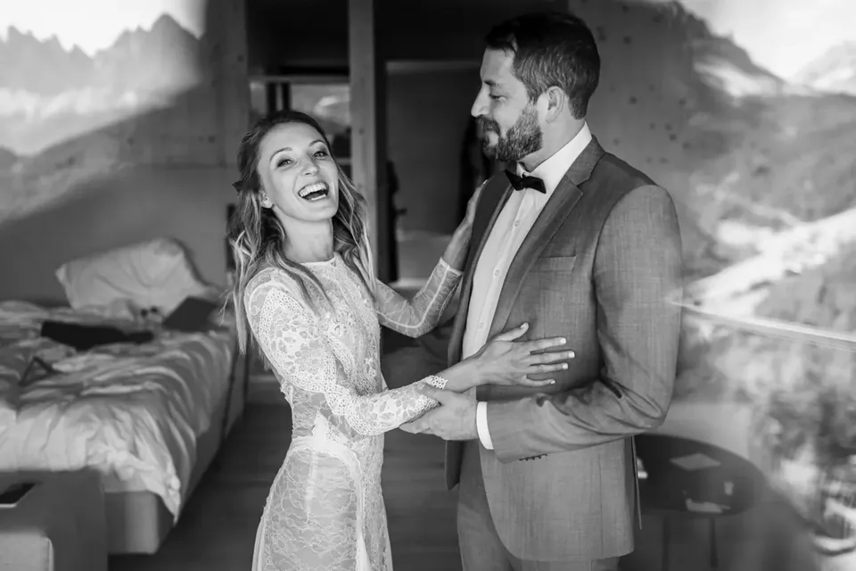 Adventure Helicopter Elopement in the Dolomites