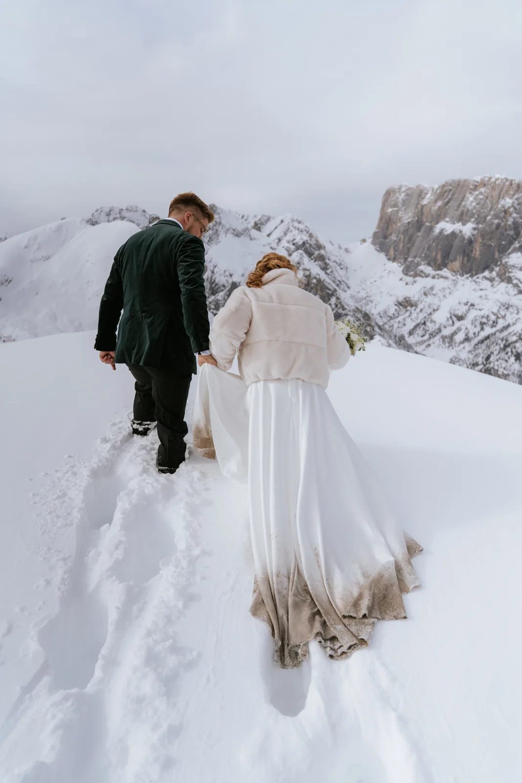 A Winter Wedding in Val Gardena