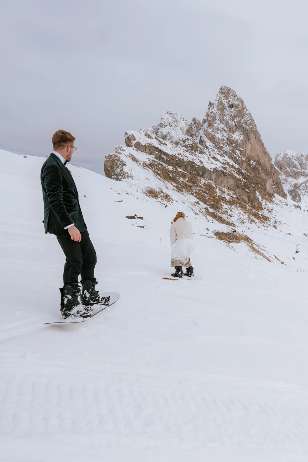A Winter Wedding in Val Gardena