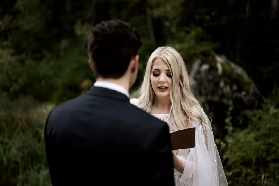 Intimate Lake Eibsee Elopement
