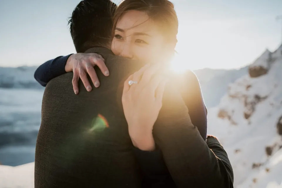 A Peak Proposal — Mountainous Engagement