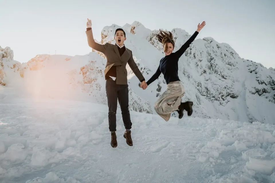 A Peak Proposal — Mountainous Engagement