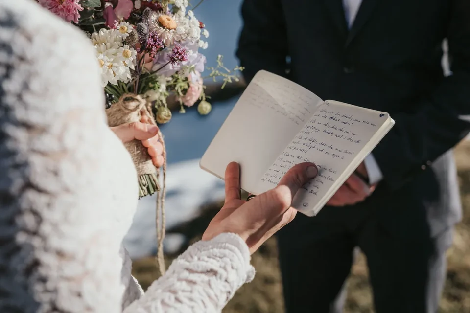 Boda oficial en la cima del Tirol