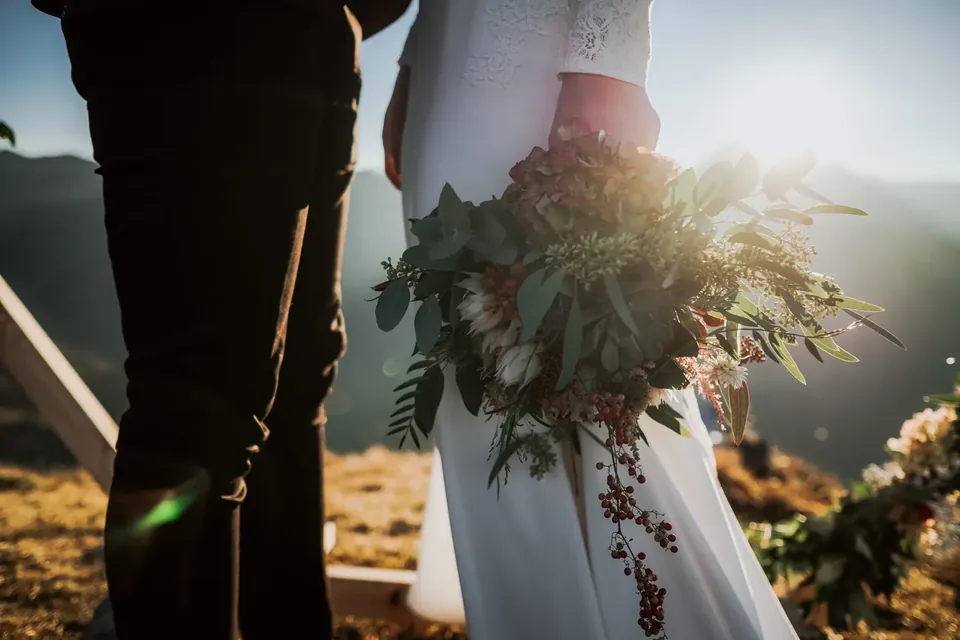 Mountain-Top Sunset Elopement