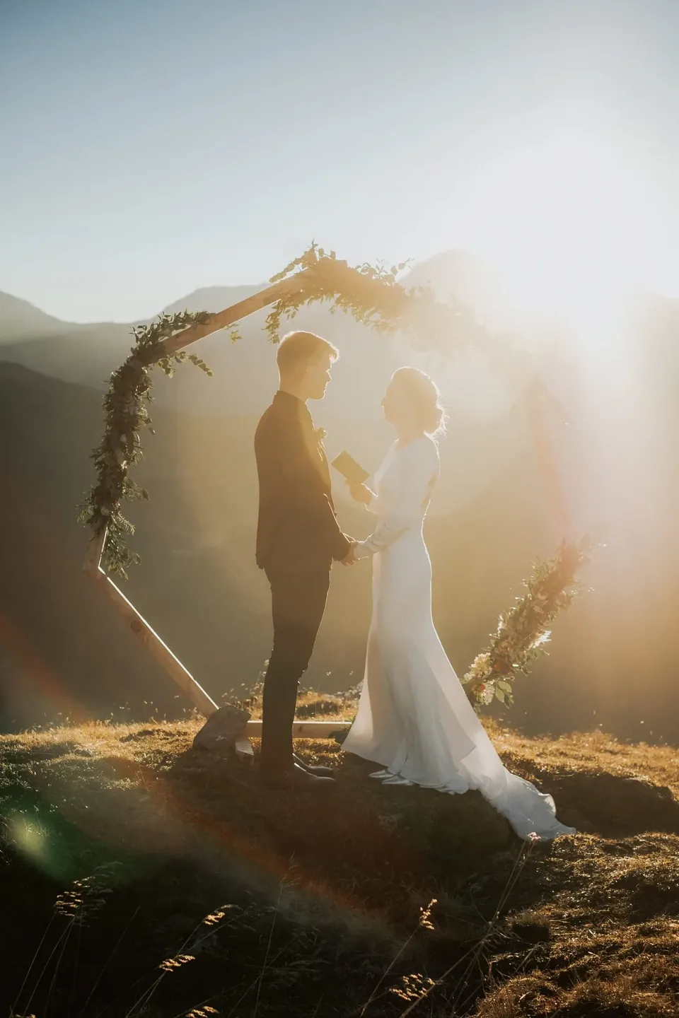 Mountain-Top Sunset Elopement