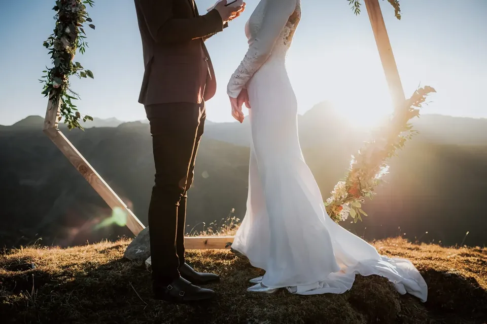 Mountain-Top Sunset Elopement