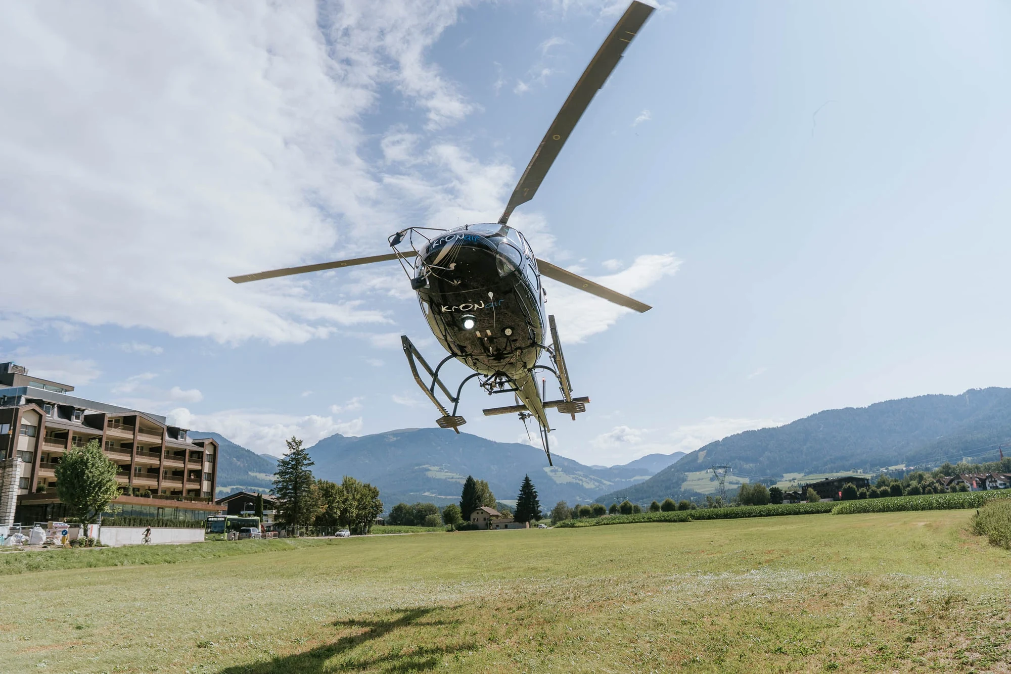 Ein Drei-Stopp-Helikopter-Elopement in den Dolomiten