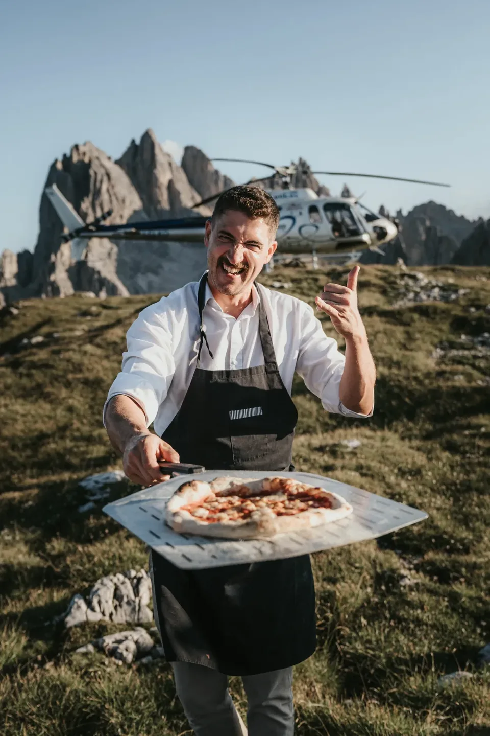 Pizza Elopement at Tre Cime