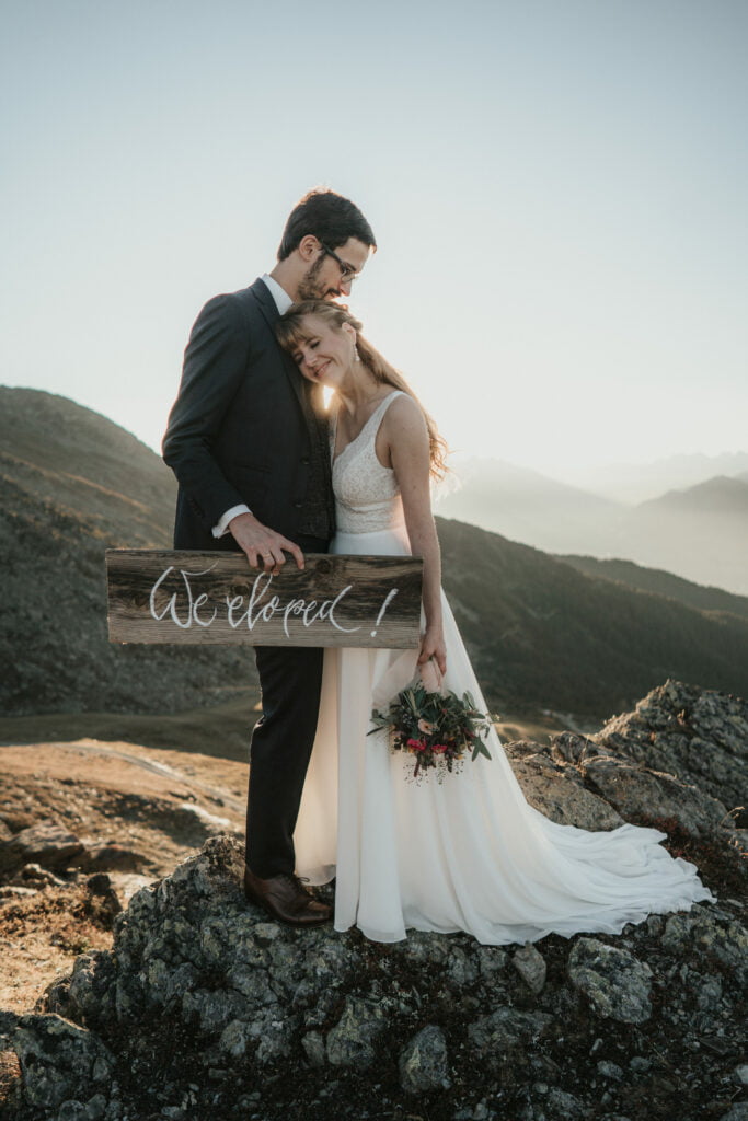 Elopement, Love, Wedding, Mountain, Tyrol, Flowers
